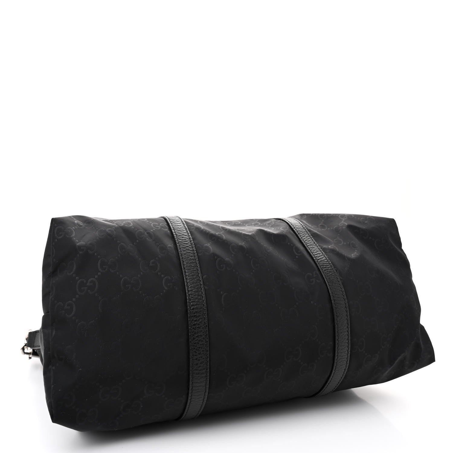 Gucci Nylon Monogram Tote Black 4 of 11