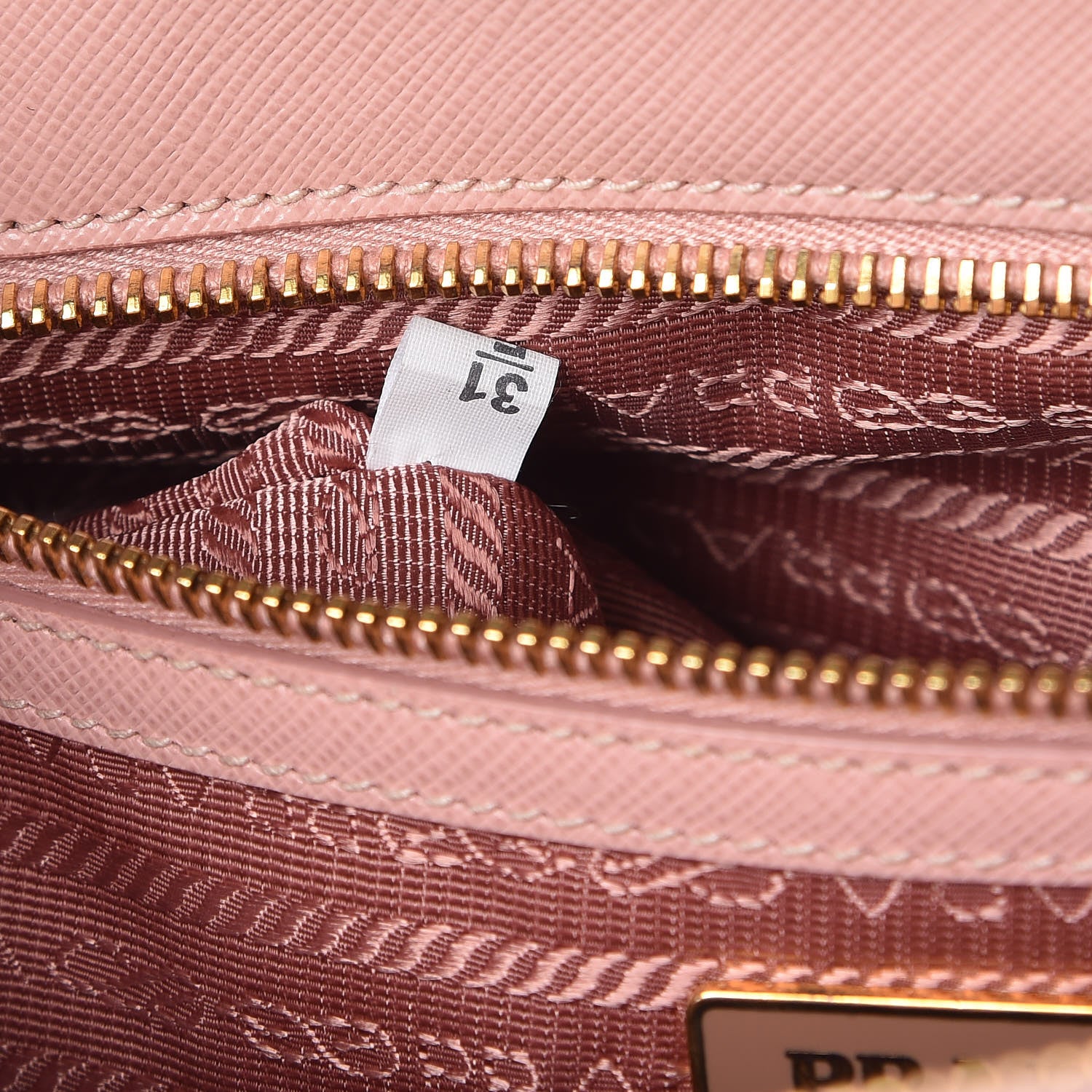 Prada Saffiano Small Galleria Double Zip Tote Orchidea 8 of 12
