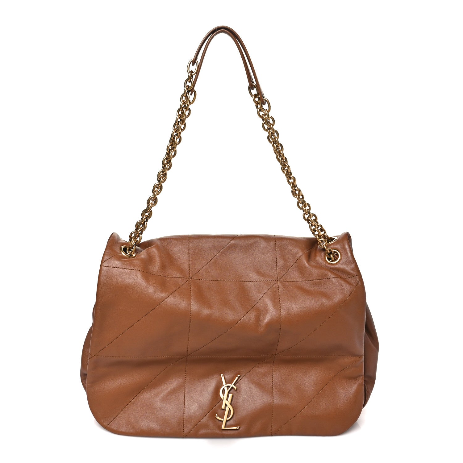 Saint Laurent Lambskin Matelasse Monogram Large Jamie 4.3 Light