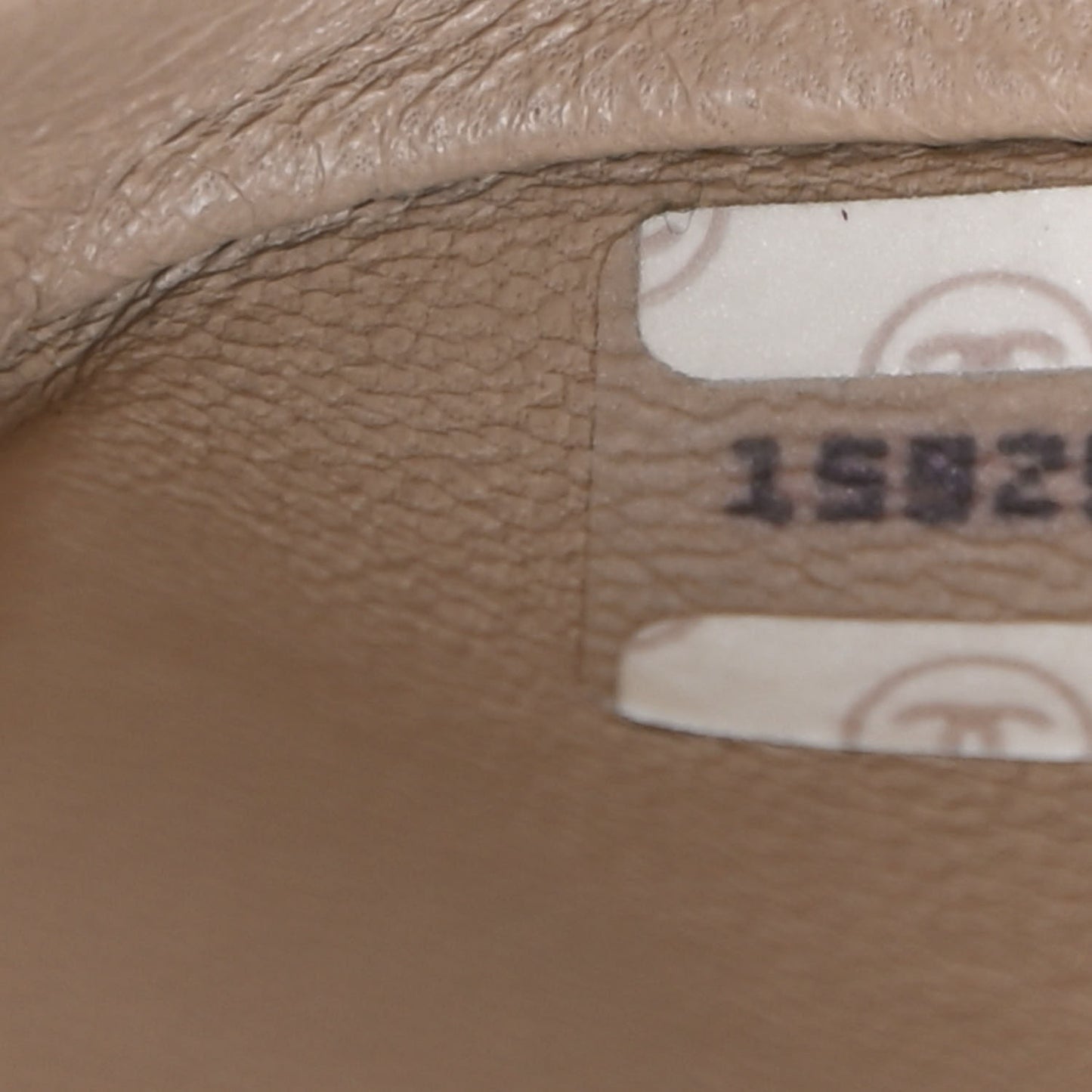 Lambskin Quilted Medium Single Flap Beige Black