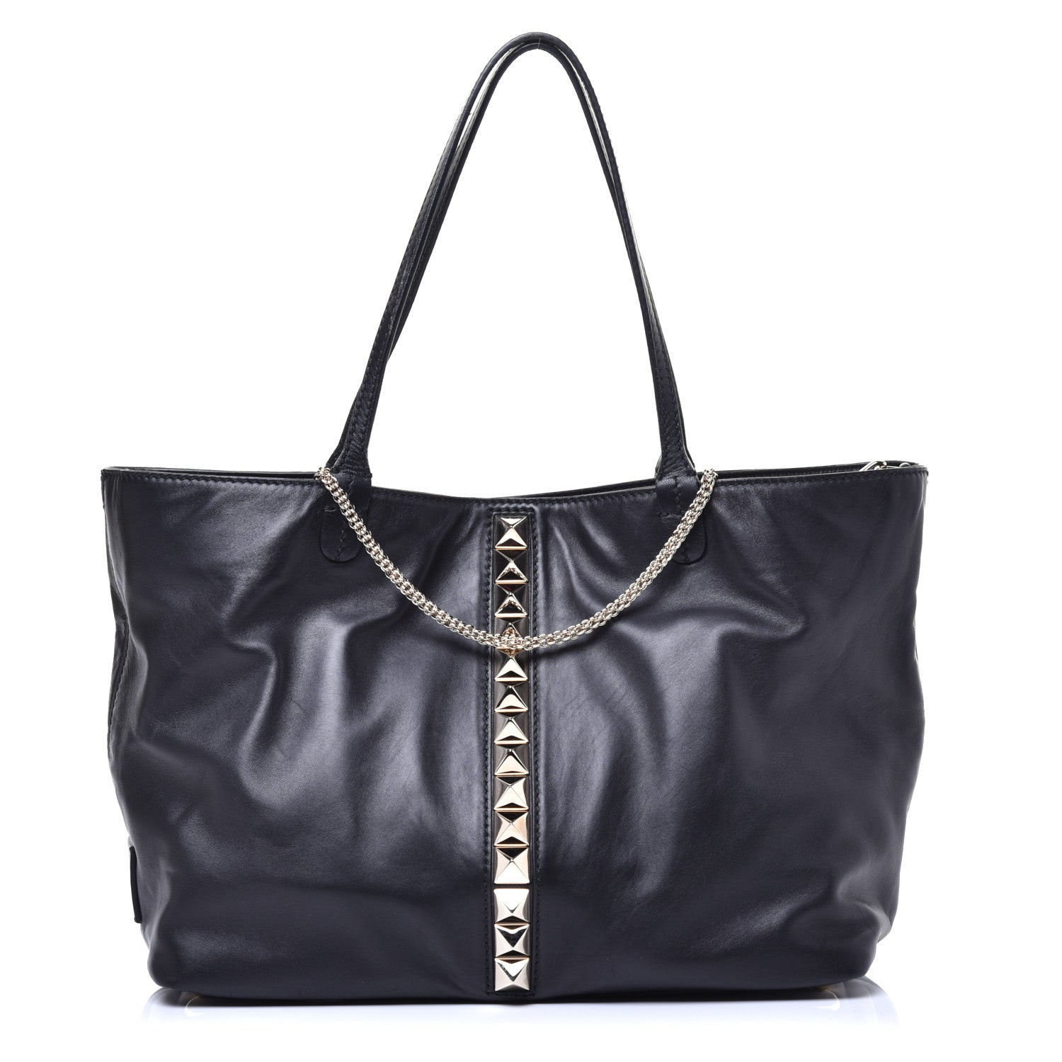 Valentino Garavani Vitello Va Va Voom Tote Black 1 of 9