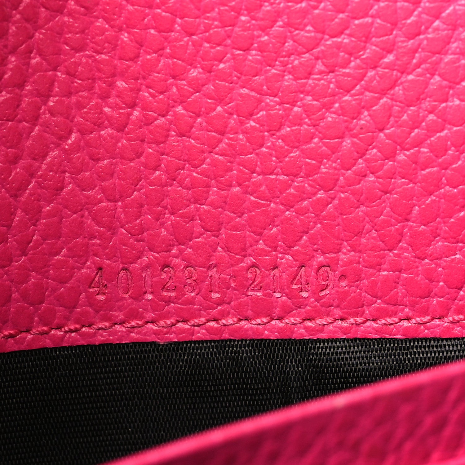 Gucci Dollar Calfskin Crystal Mini Dionysus Chain Wallet Box Pink 7 of 9