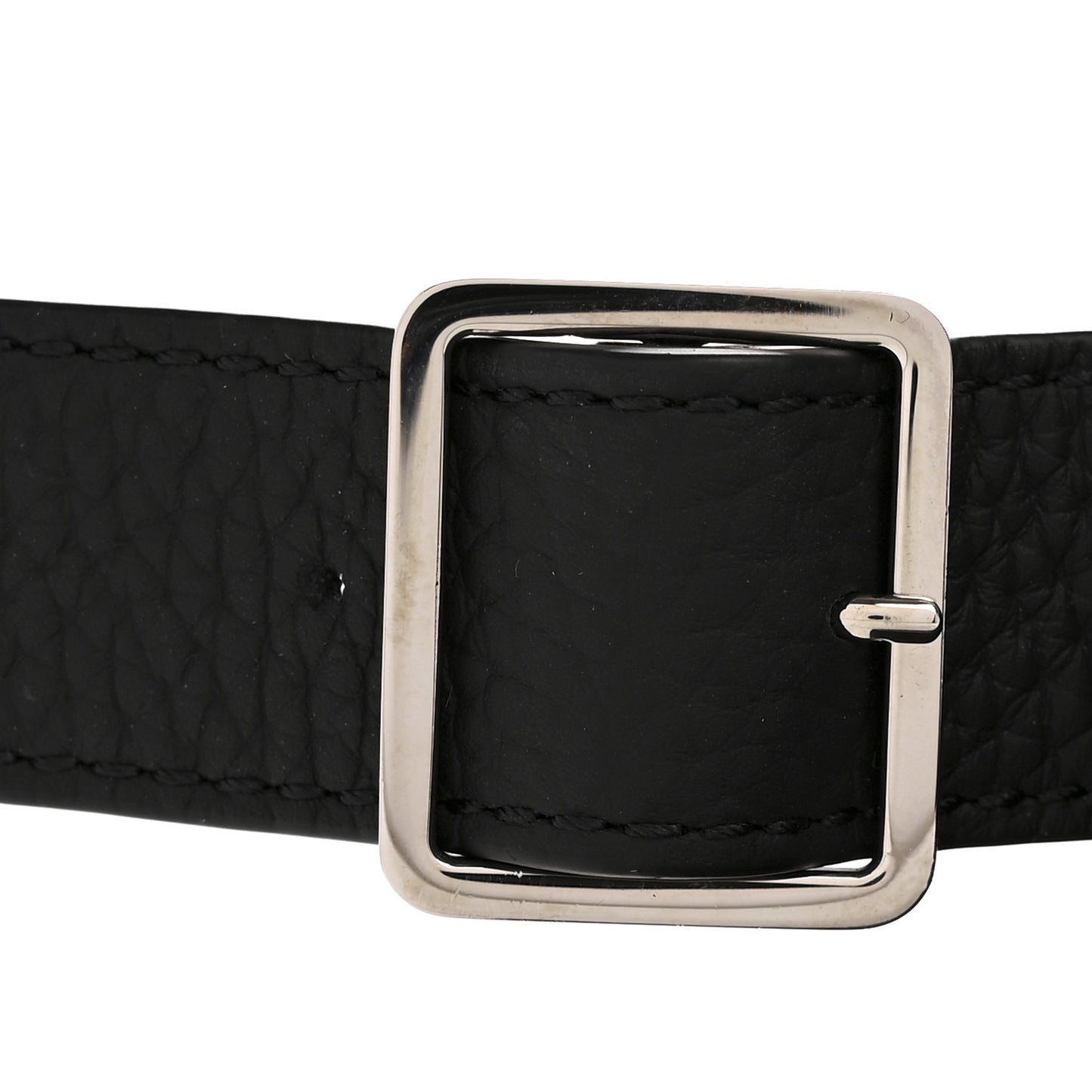 Matte Grained Calfskin Soft Margaux 15 Black