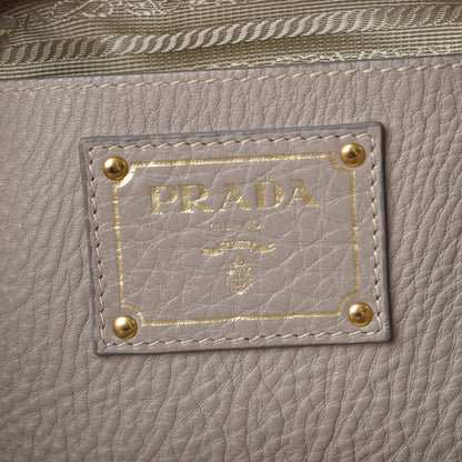 Prada Vitello Daino Side Pocket Tote Pomice 6 of 8