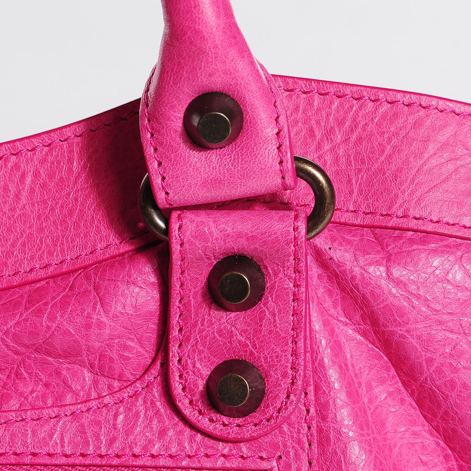 Balenciaga Agneau Classic Hardware Town Cyclamen Fucsia 8 of 15