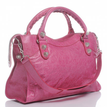 Balenciaga Agneau Giant 21 Silver Hardware City Sorbet 3 of 7