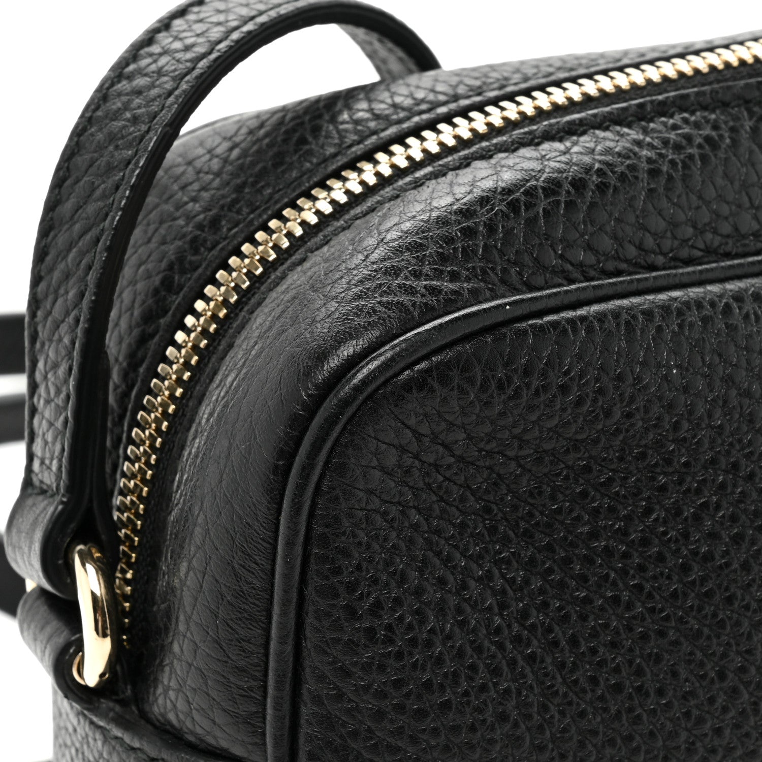 Gucci Pebbled Calfskin Small Soho Disco Bag Black 10 of 10