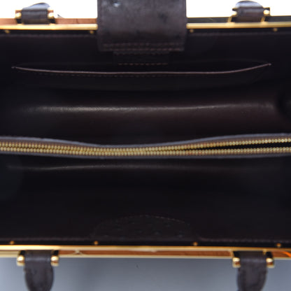 Louis Vuitton Ostrich Deesse MM Marron 4 of 8