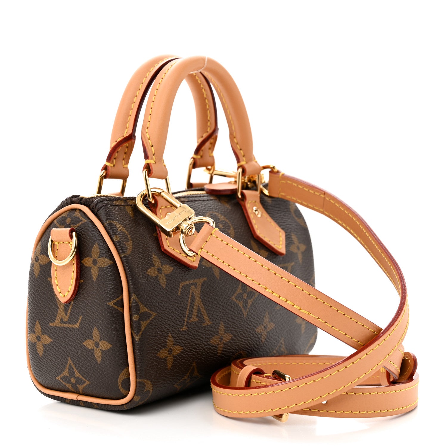 Louis Vuitton Monogram Vivienne Ice Skating Nano Speedy Bandouliere Pink 3 of 10