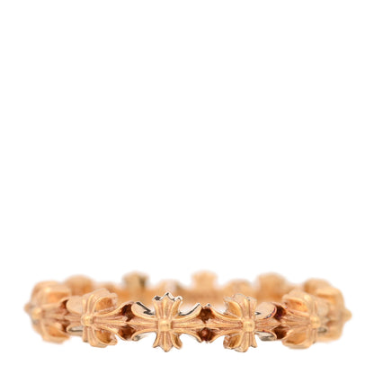 Chrome Hearts 22K Yellow Gold Tiny E CH Plus Band Ring 54 7 3 of 6