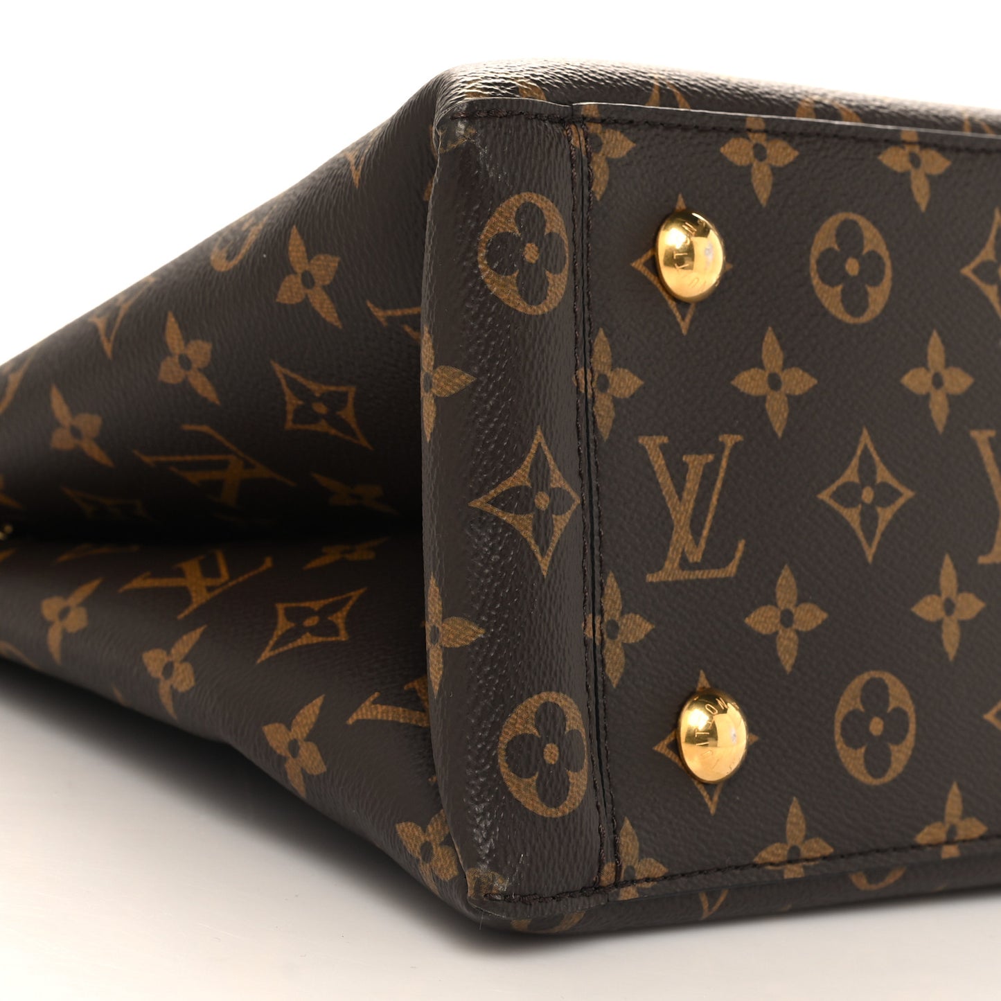 Monogram Flower Tote Black