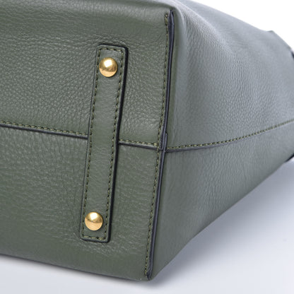 Burberry Soft Grain Calfskin Medium Belt Bag Sage Green 11 of 11