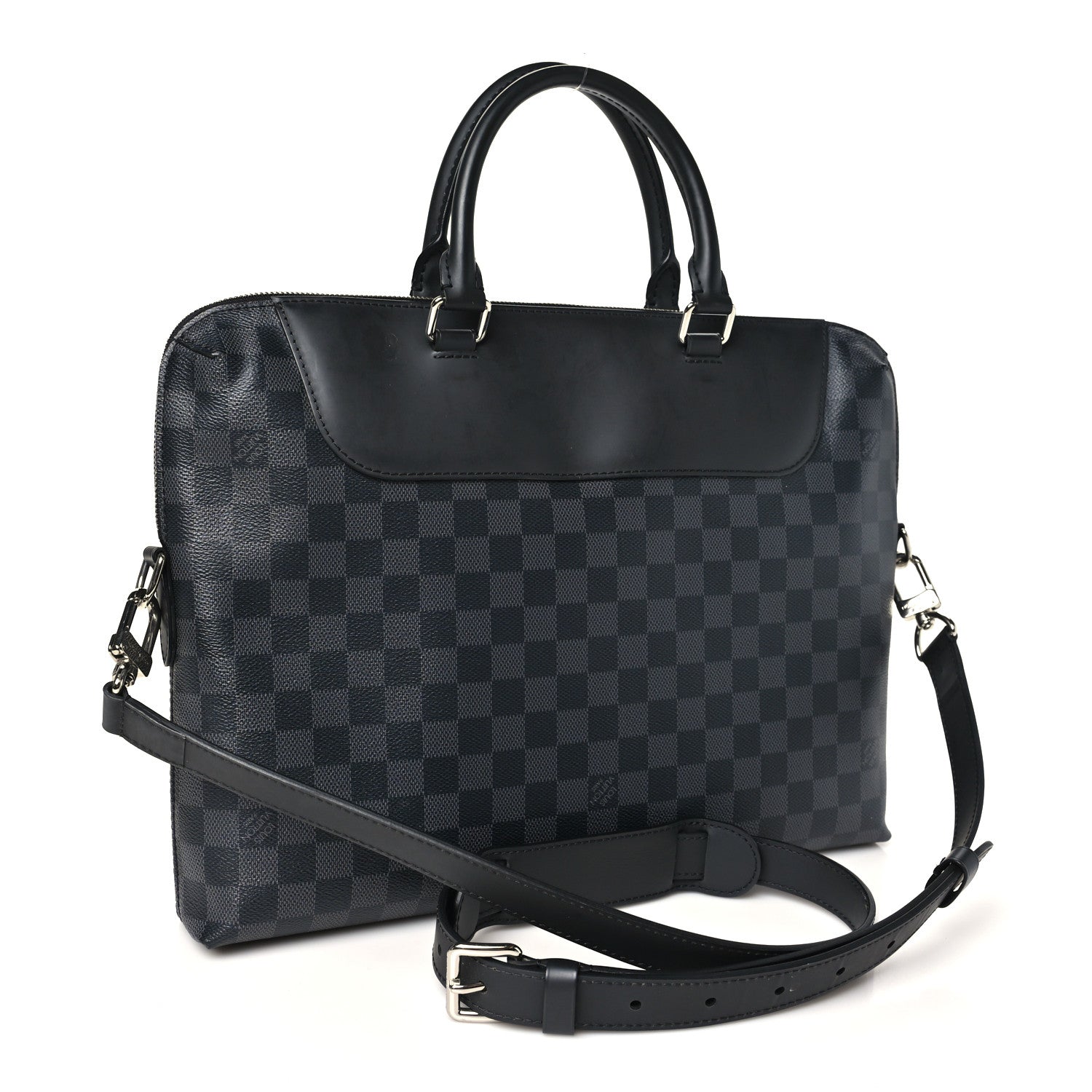 Louis Vuitton Damier Graphite Porte-Documents Jour 3 of 10