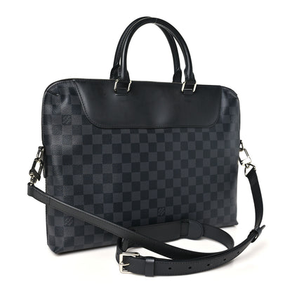 Louis Vuitton Damier Graphite Porte-Documents Jour 3 of 10