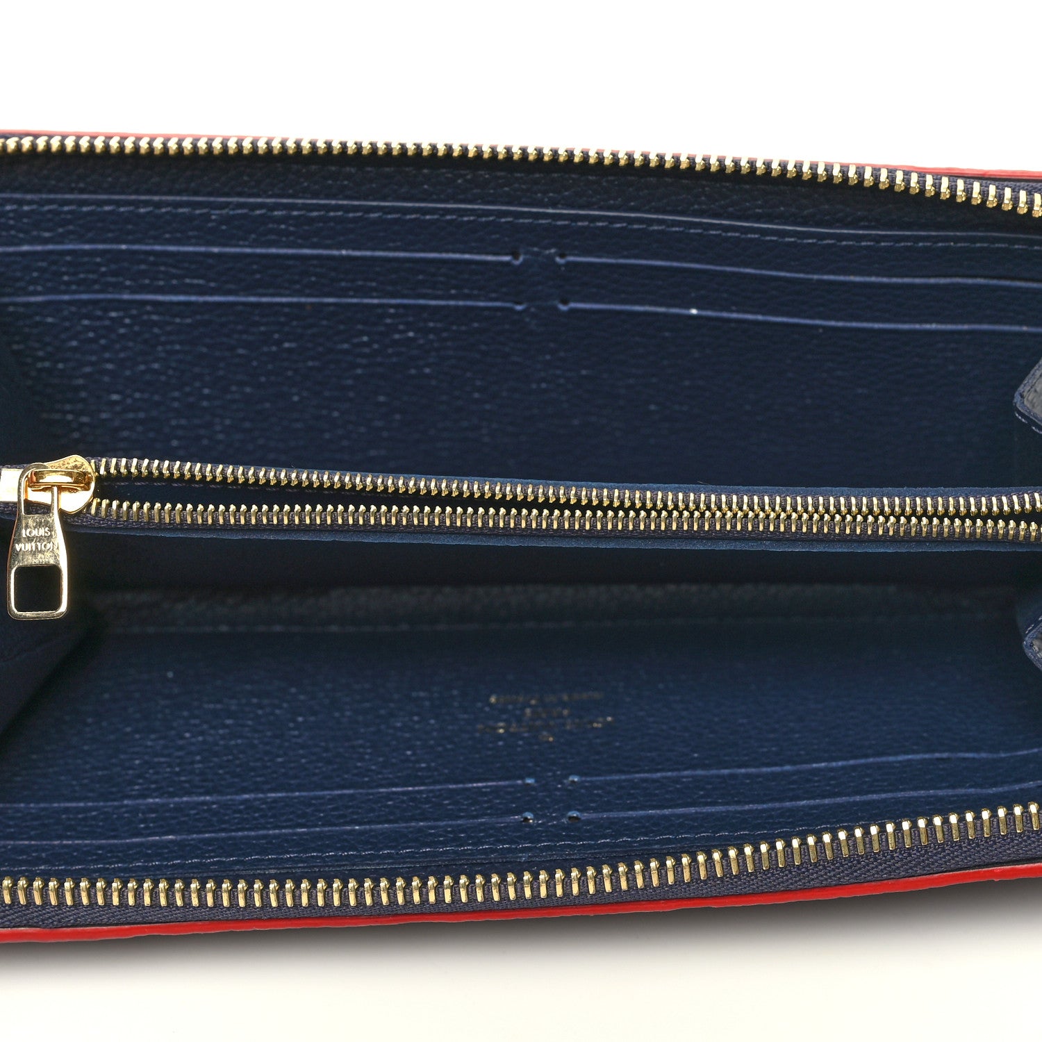 Louis Vuitton Empreinte Clemence Wallet Marine Rouge 5 of 7
