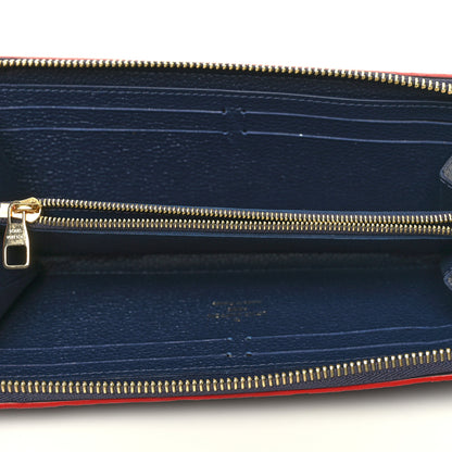 Louis Vuitton Empreinte Clemence Wallet Marine Rouge 5 of 7
