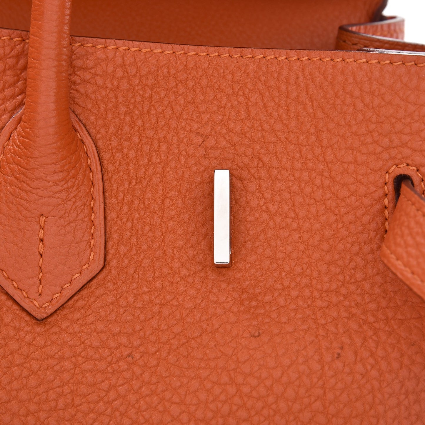 Togo Birkin 35 Orange