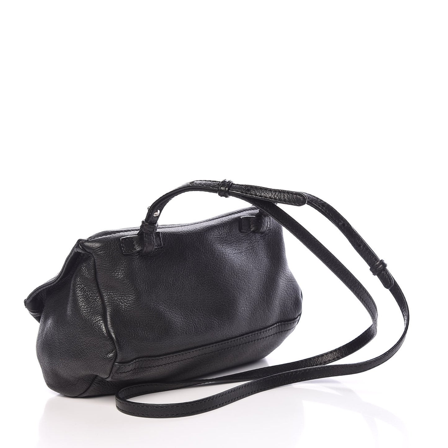 Sugar Goatskin Mini Pandora Black