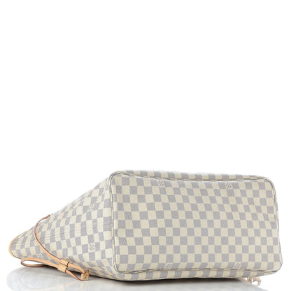 Louis Vuitton Damier Azur Neo Neverfull GM Rose Ballerine 5 of 12
