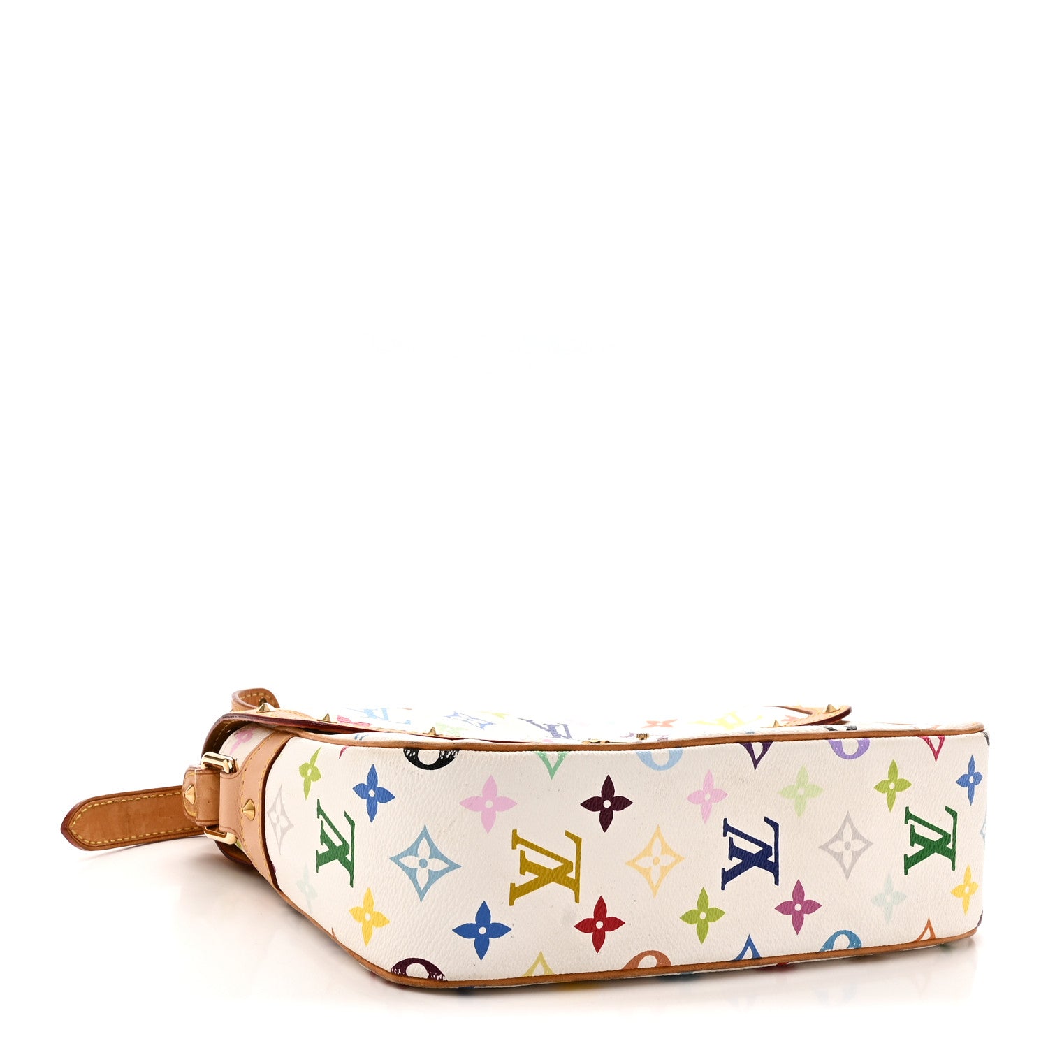 Louis Vuitton Monogram Multicolor Sologne White 4 of 11