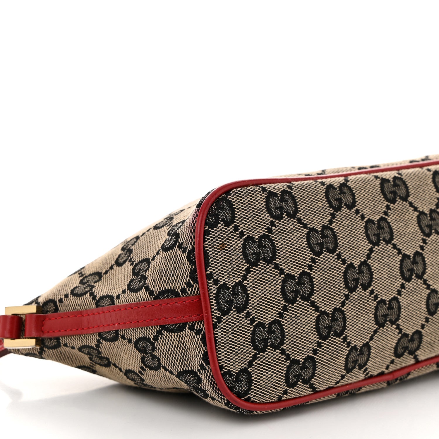 Gucci Monogram Boat Pochette Red 9 of 10