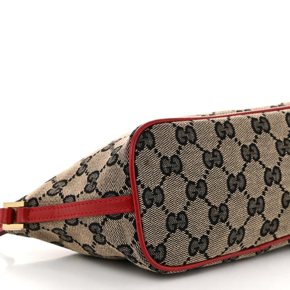 Gucci Monogram Boat Pochette Red 9 of 10