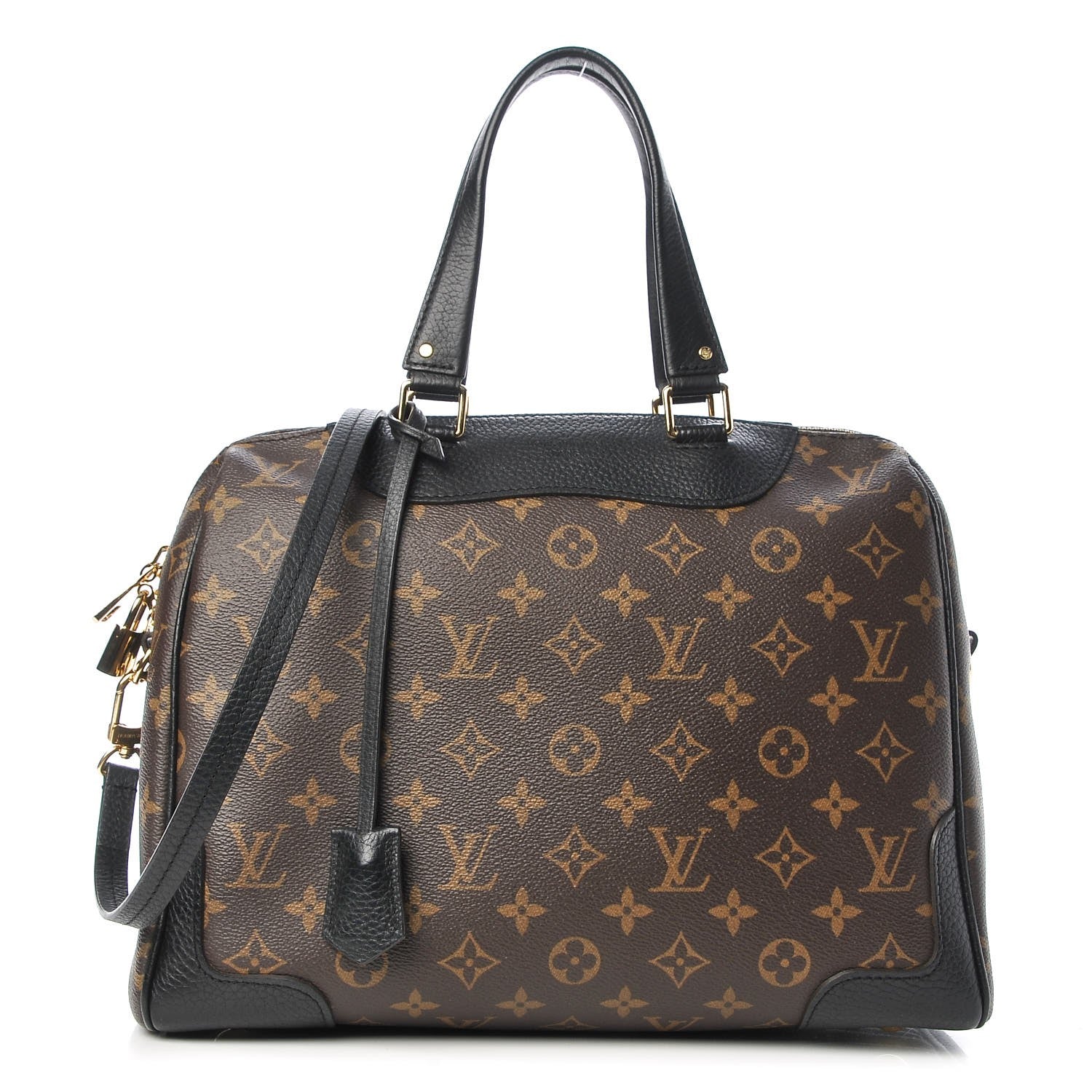 Louis Vuitton Monogram Retiro NM Black 1 of 8