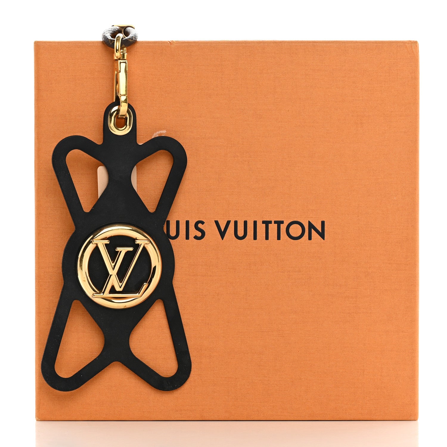 Louis Vuitton Monogram Silicone Louise Phone Holder Black 6 of 6
