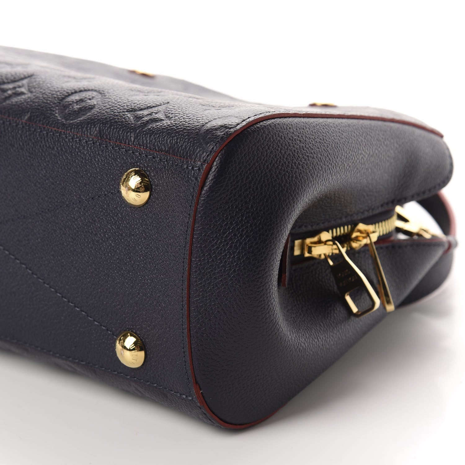 Louis Vuitton Empreinte Montaigne BB Marine Rouge 8 of 11