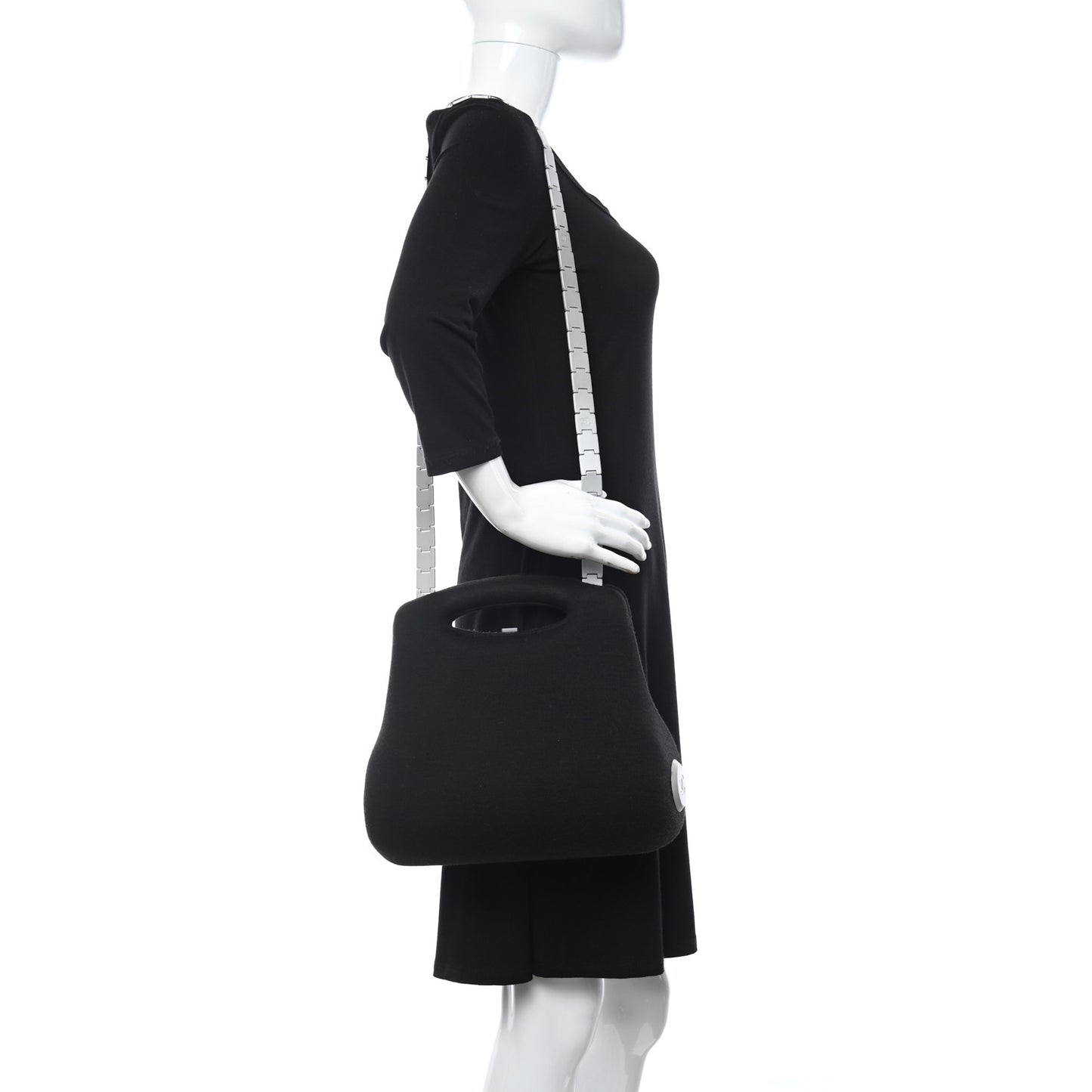 Jersey Millennium 2005 Hard Case Crossbody Bag Black