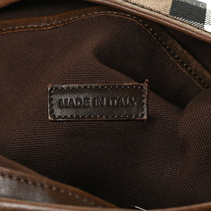 Burberry House Check Brook Hobo Brown 7 of 22