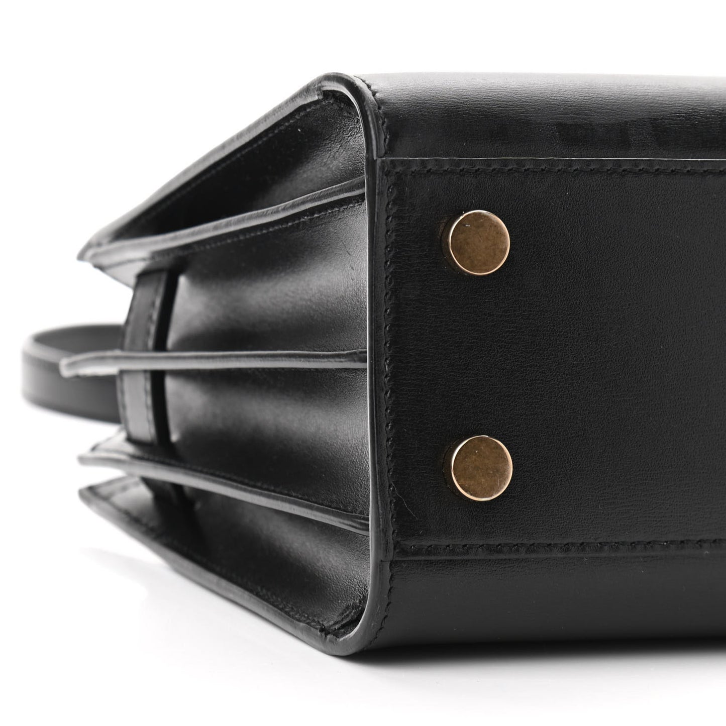 Calfskin Nano Sac De Jour Black
