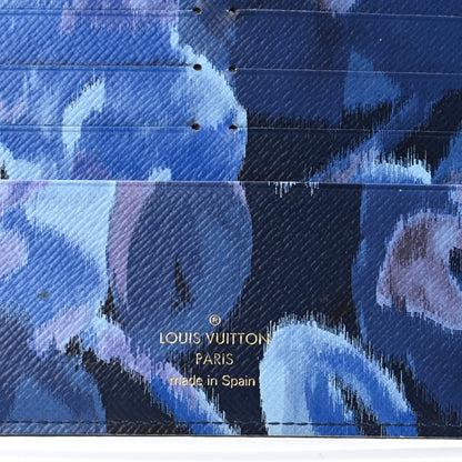 Louis Vuitton Monogram Articles de Voyage Ikat Insolite Wallet Grand Blue 6 of 8