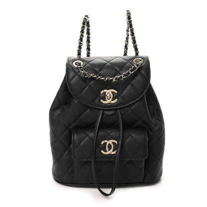 Chanel Caviar Quilted Backpack Bag Black 1 of 11