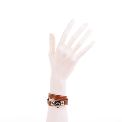 Hermes Barenia Rivale Double Tour Bracelet XS Fauve 2 of 7