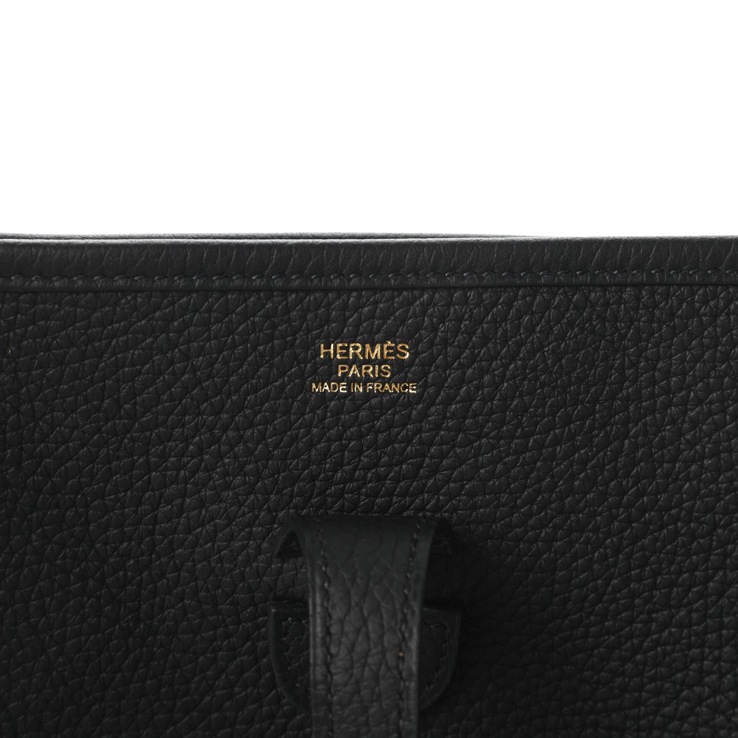 Hermes Taurillon Clemence Evelyne III PM Black 8 of 10