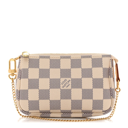 Louis Vuitton Damier Azur Mini Pochette Accessories 1 of 7