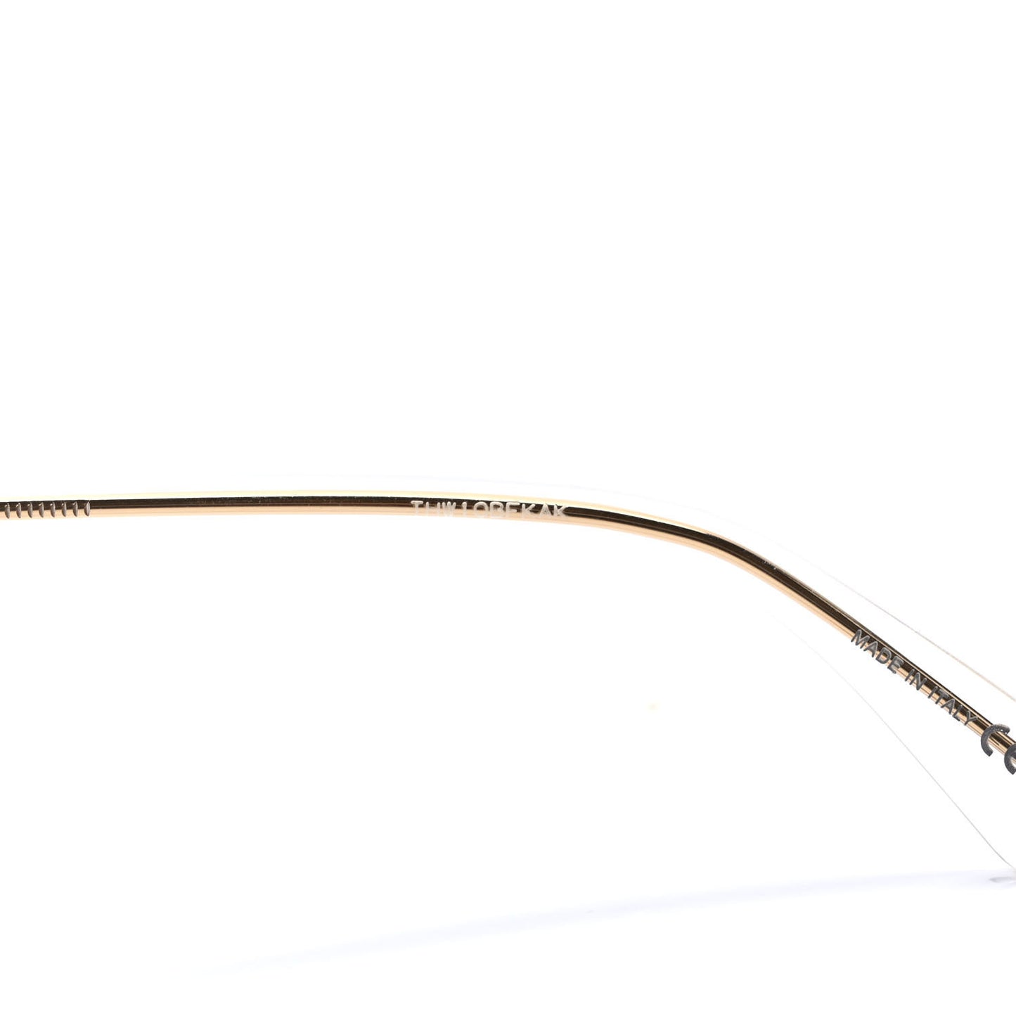 Reflected Prism Mirrored Sunglasses Black Gold
