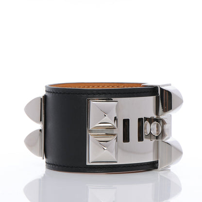 Hermes Chamonix Collier de Chien CDC Bracelet S Black 3 of 7