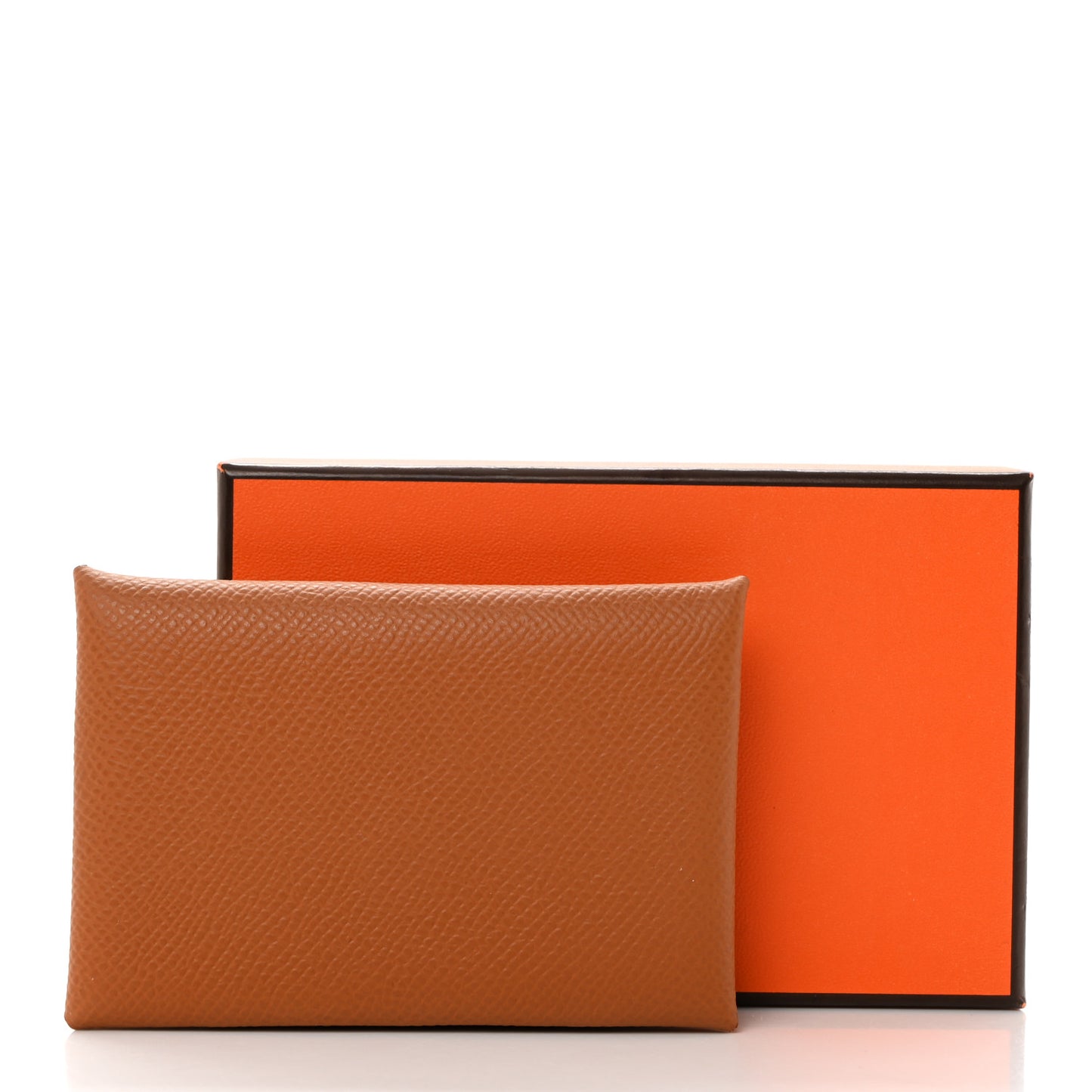 Epsom Calvi Card Case Gold