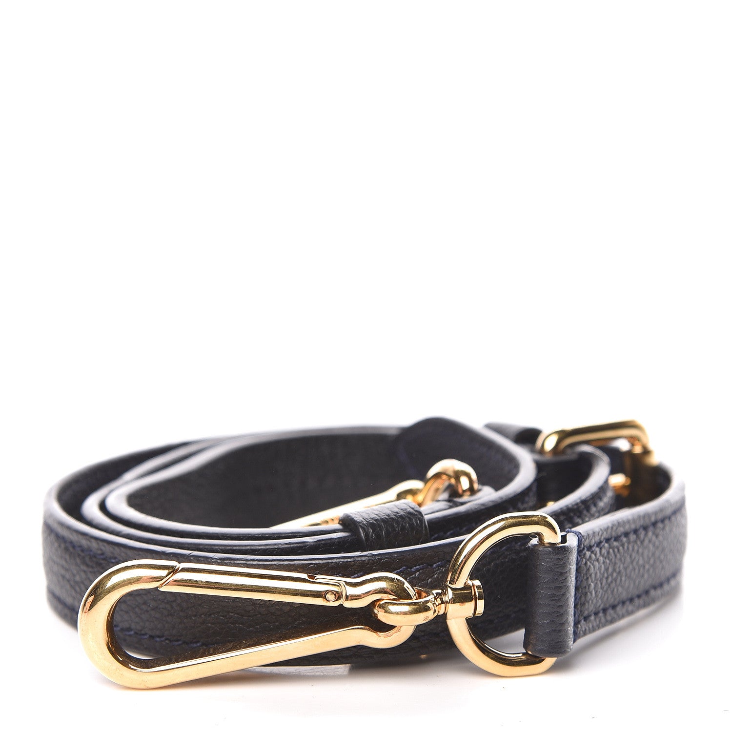 Louis Vuitton Calfskin Shoulder Strap Blue 1 of 4