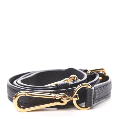 Louis Vuitton Calfskin Shoulder Strap Blue 1 of 4