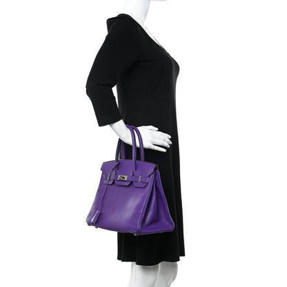 Hermes Epsom BIRKIN 30 Crocus 3 of 11