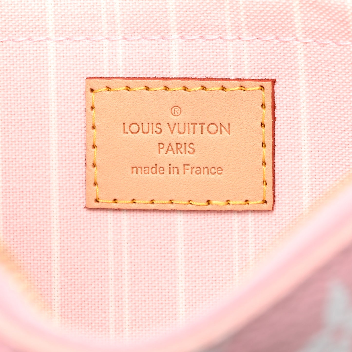 Monogram By The Pool Neverfull MM Pochette Light Pink