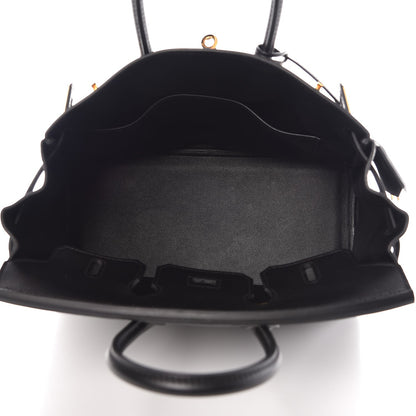 Hermes Swift Birkin 25 Black 7 of 31