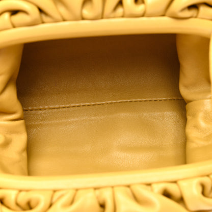 Bottega Veneta Butter Calfskin The Mini Pouch Butterscotch 5 of 10