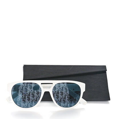 Christian Dior Acetate DiorB23 R1I Oblique Sunglasses White 7 of 7