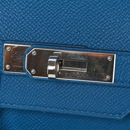 Hermes Epsom Birkin 35 Bleu Izmir 13 of 14