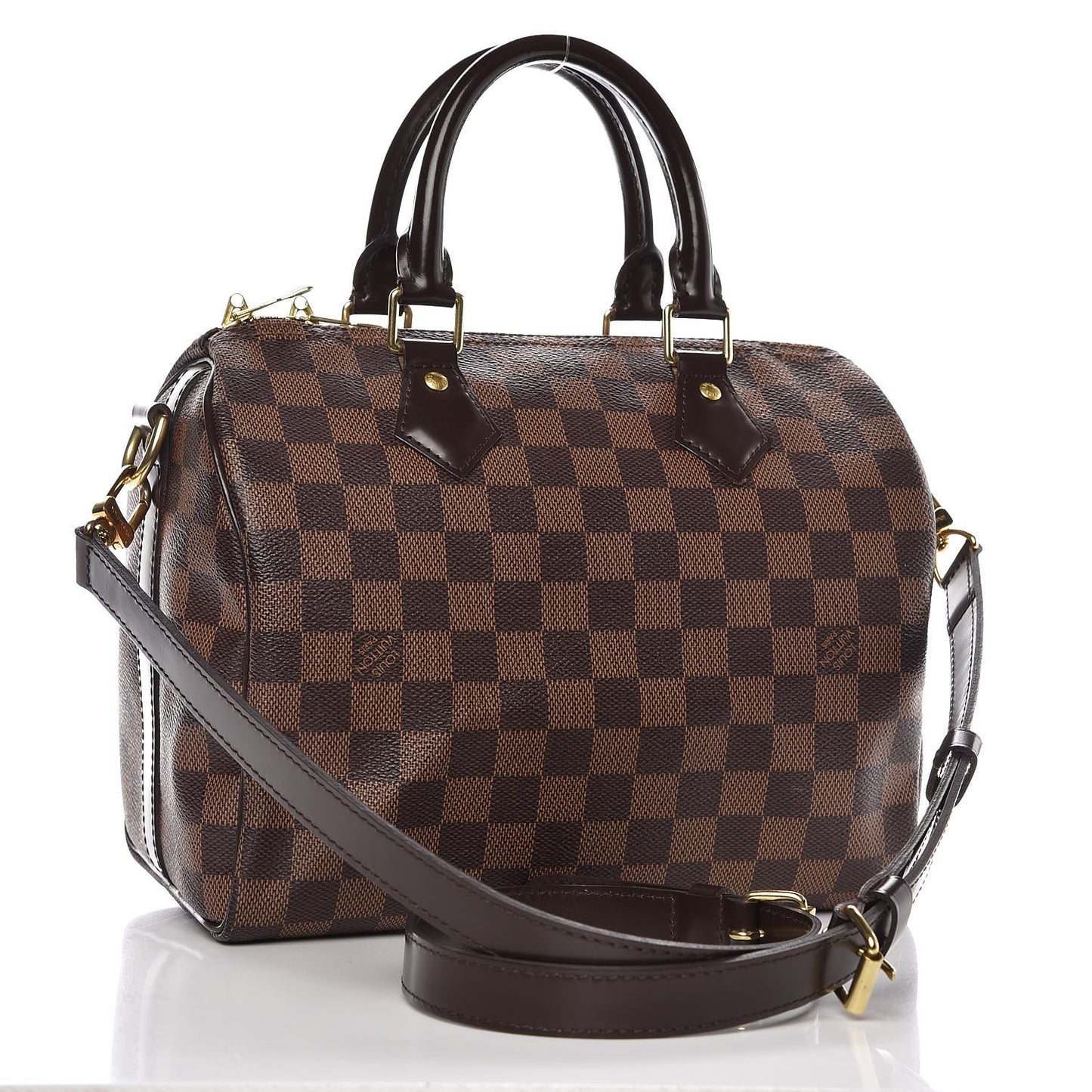 Damier Ebene Speedy Bandouliere 25