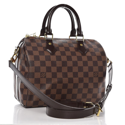 Louis Vuitton Damier Ebene Speedy Bandouliere 25 4 of 10